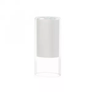 Плафон Nowodvorski Cameleon Cylinder S Transparent/White 8545