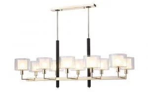 Люстры Crystal Lux MAESTRO SP-PL10 L1100 GOLD