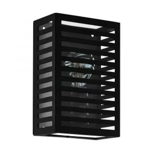 900136 Уличный настенный светильник ALAMONTE 3, E27, 1X60W, IP44, L170, H260, A100, алюминий, сталь, черный EGLO