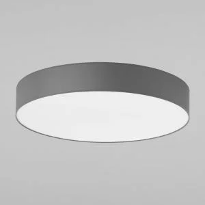 Потолочный светильник с тканевым абажуром TK Lighting Rondo Graphite 2725