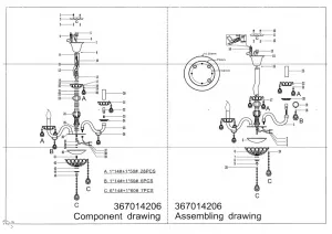 Потолочный светильник MW-Light Каролина золотой 367014206