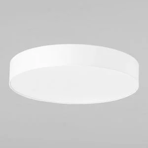 Потолочный светильник с тканевым абажуром TK Lighting Rondo White 2443