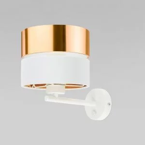 Настенный светильник с тканевым абажуром TK Lighting Hilton Gold 4770