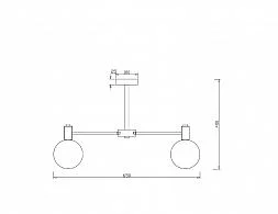 Люстра Freya FR5175PL-06BS