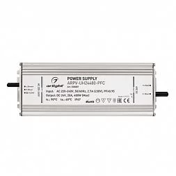 Блок питания ARPV-UH24480-PFC (24V, 20A, 480W) (Arlight, IP67 Металл, 7 лет)