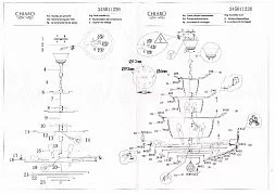 Потолочный светильник MW-Light Лаура золотой 345011226