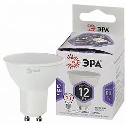 Лампочка светодиодная ЭРА STD LED MR16-12W-860-GU10 GU10 12Вт софит холодный дневной свет