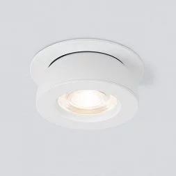 Встраиваемый поворотный светодиодный светильник Pruno 25080/LED 8W 4200К белый Elektrostandard a060941