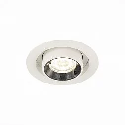 Светильник встр. Белый LED 1*12W 3000K 900Lm Ra80 24° IP20 D90xH92 180-240V Встраиваемые светильники ST702.238.12