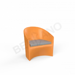 Кресло Oasis Orange / Gray