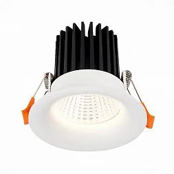 Светильник встр. Белый LED 1*10W 3000K 900Lm Ra>90 38° IP20 D85xH75 170-240V Встраиваемые светильники ST703.538.10