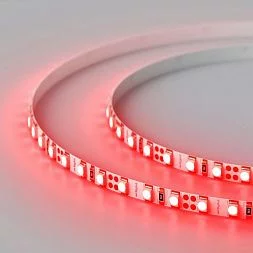 Лента RT 2-5000 12V Red 5mm 2x (3528, 600 LED, LUX) (Arlight, 9.6 Вт/м, IP20)