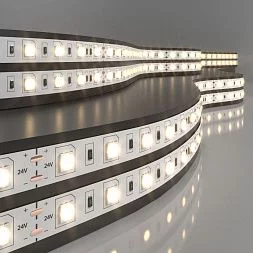 Светодиодная лента Лента светодиодная 24V 14,4W 60Led 5050 IP20 теплый белый, 5м Elektrostandard a052965