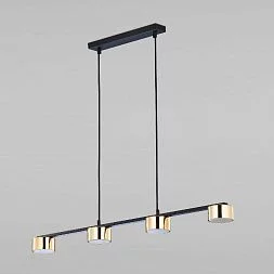 Подвесной светильник в стиле лофт TK Lighting Dallas Gold Black 6094